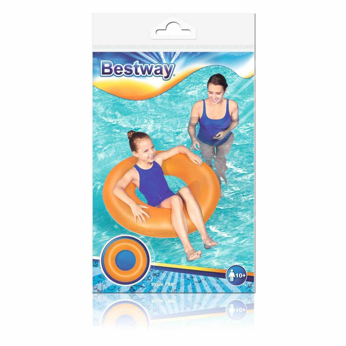 AQUA SPEED Schwimmreifen
FROSTED NEON Orange – Bild 3