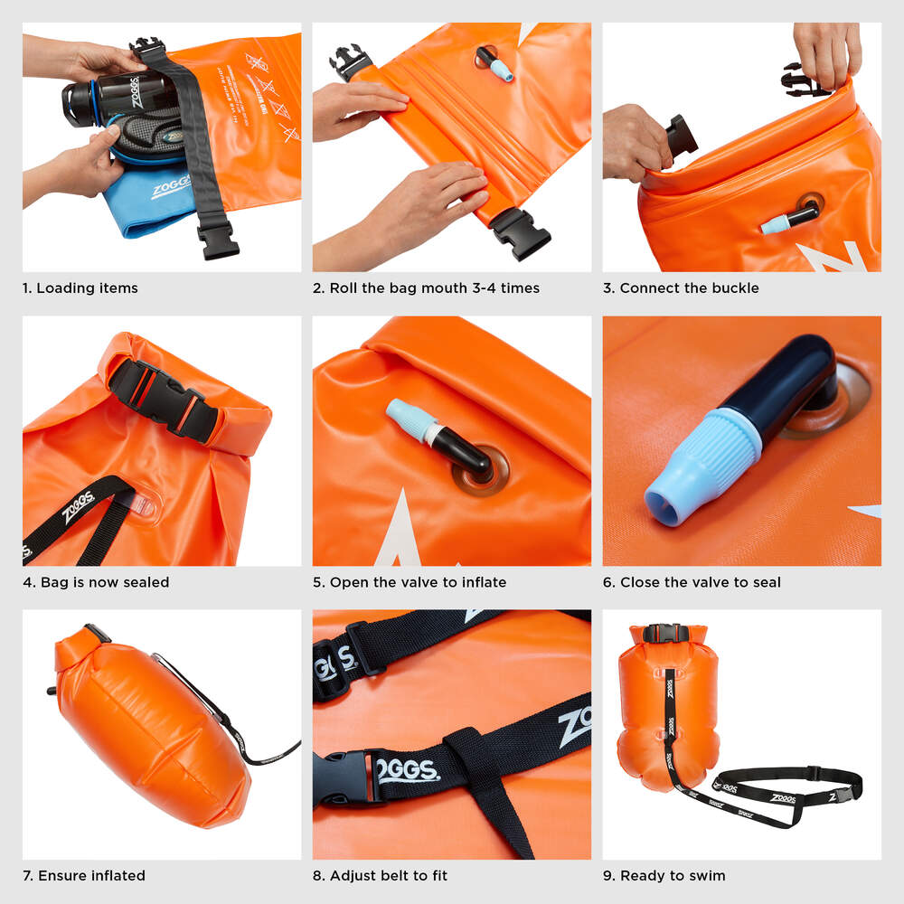 Zoggs Hi Viz Schwimmboje – Bild 5